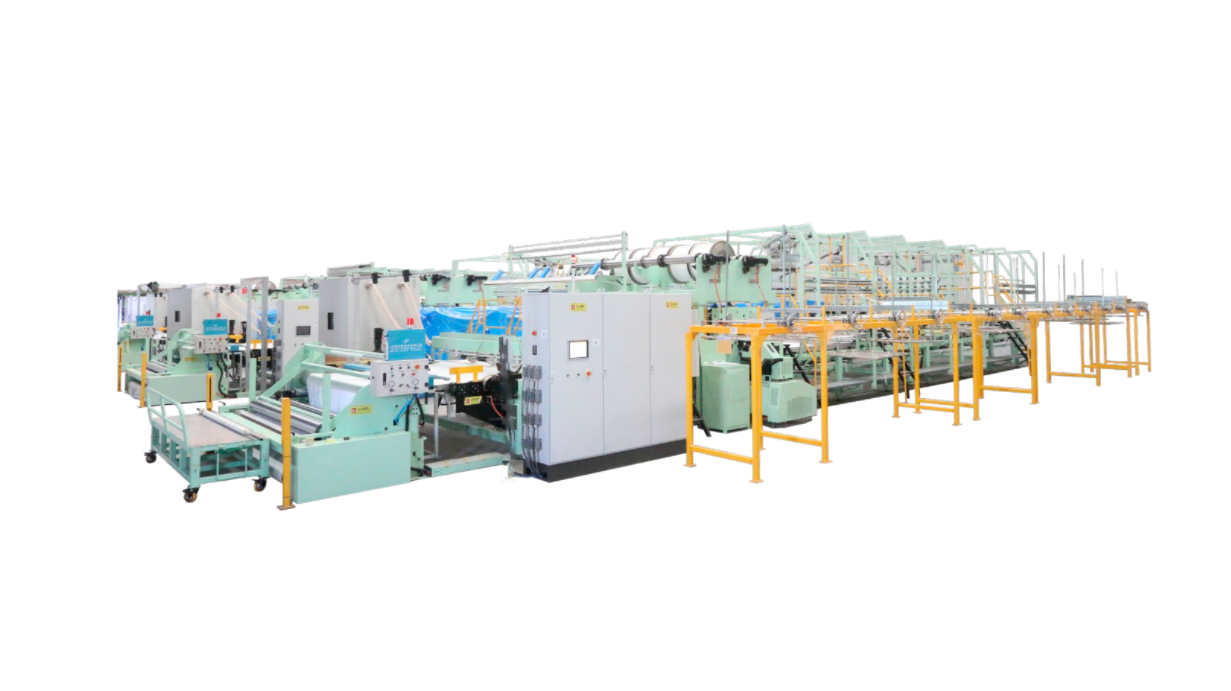 高速玻纖多軸向經編機